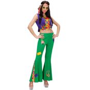 miniatura Disfraz de Hippie Woodstock para Adulto.