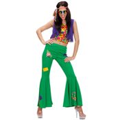 miniatura Disfraz de Hippie Woodstock para Adulto
