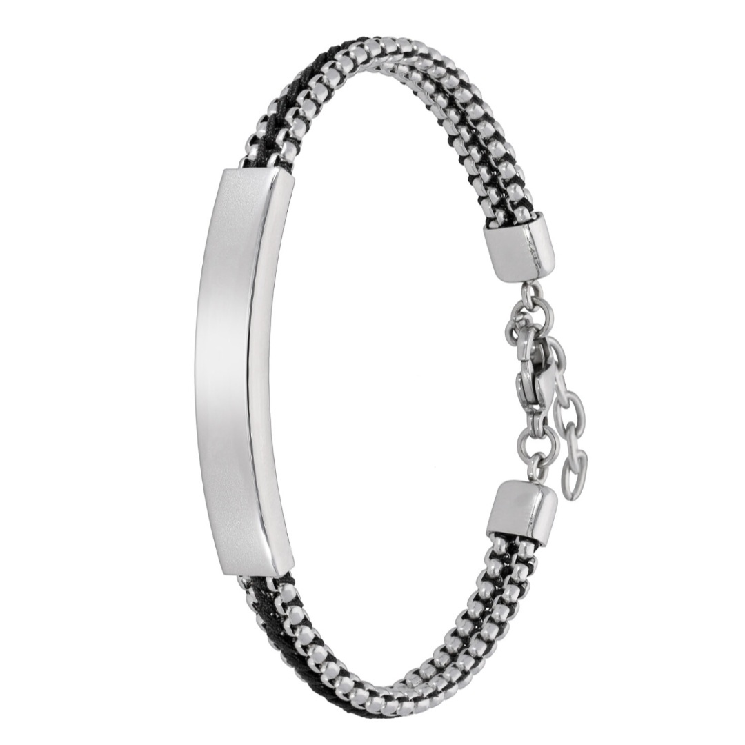Pulsera hombre Uomo acero detalles 1