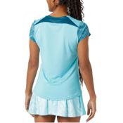 miniatura Imagen CAMISETA MIZUNO TENNIS CHARGE PRINTED WOS AZUL GLOW PADEL TENIS T SHIRT 62GAB201-19