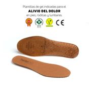 miniatura Imagen PLANTILLAS DE GEL FOOTGEL USO DIARIO HOMBRE , PACK 1 UND CONFORT URBANO NARANJA 16100-MAN