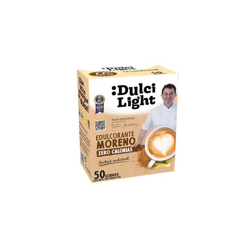 Dulcilight Edulcorante Moreno Zero 50 sobres Dulcilight