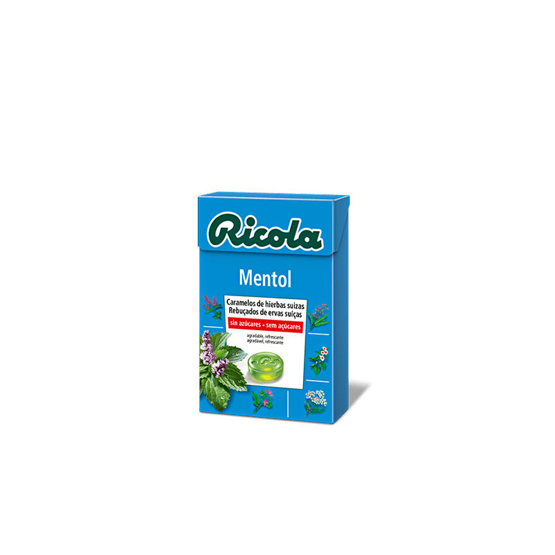Ricola Caramelos mentol sin azucar 50 g Ricola