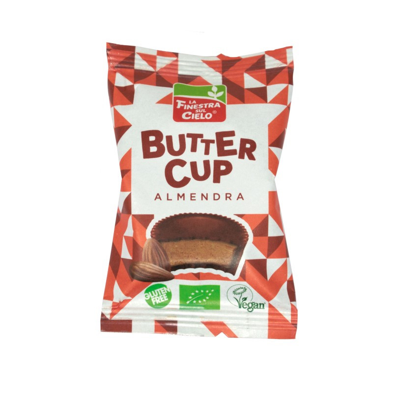 La finestra Almendras Butter Cup bio 15x25g La Finestra
