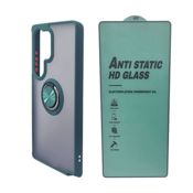 miniatura Pack de Protección 360° Carcasa y Cristal Templado para Samsung S25 Ultra 1