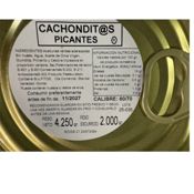 miniatura Cachond@s Picantes - Aceitunas verdes con guindilla pimiento y cebolla 4,2 kg 3