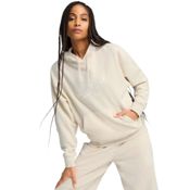 miniatura Imagen SUDADERA PUMA ESSENTIALS SCRIPT COMFORT BEIGE H ALPINE 684983-87 MUJER
