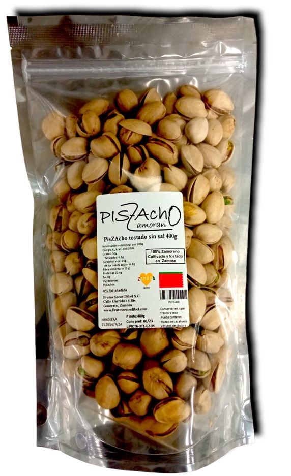 Frutos Secos Dibel PisZAcho tostado sin sal. 400g