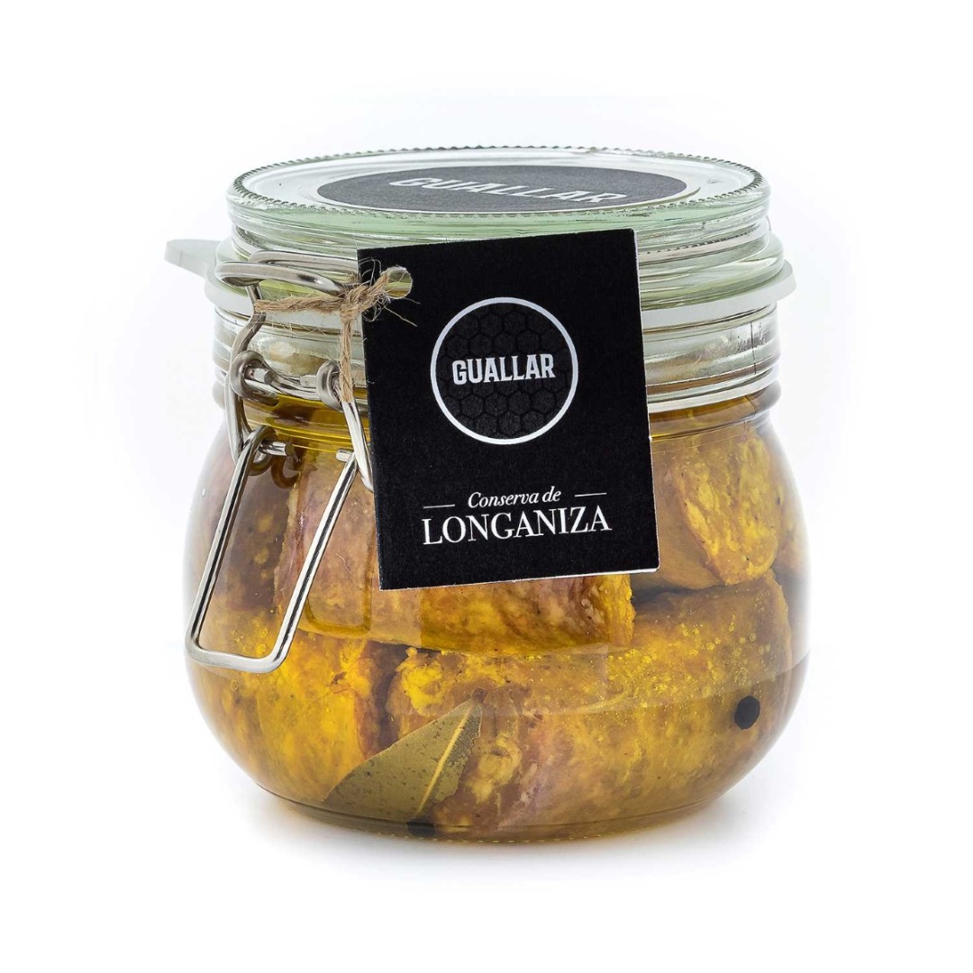 Conserva Gourmet de Longaniza en Aceite de Oliva Virgen Extra - Guallar 1