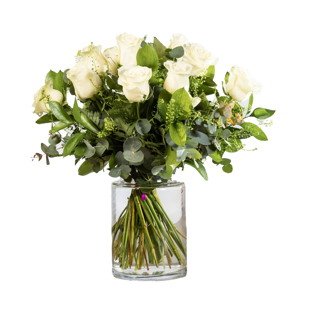 Valentina. Ramo de Rosas Blancas