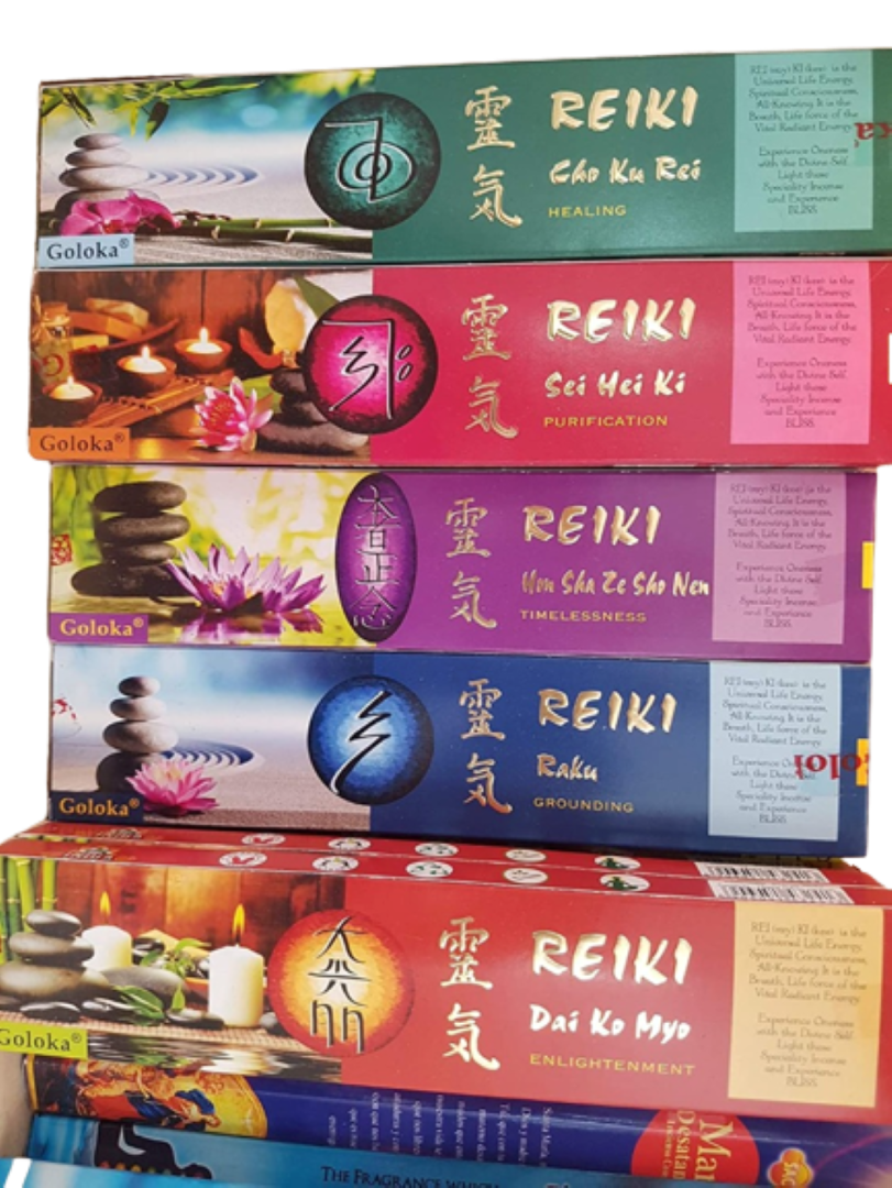 Incienso Goloka REIKI 12 cajas x 15g