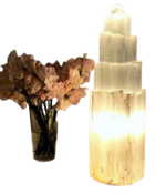 miniatura Lámpara Selenita 20cm