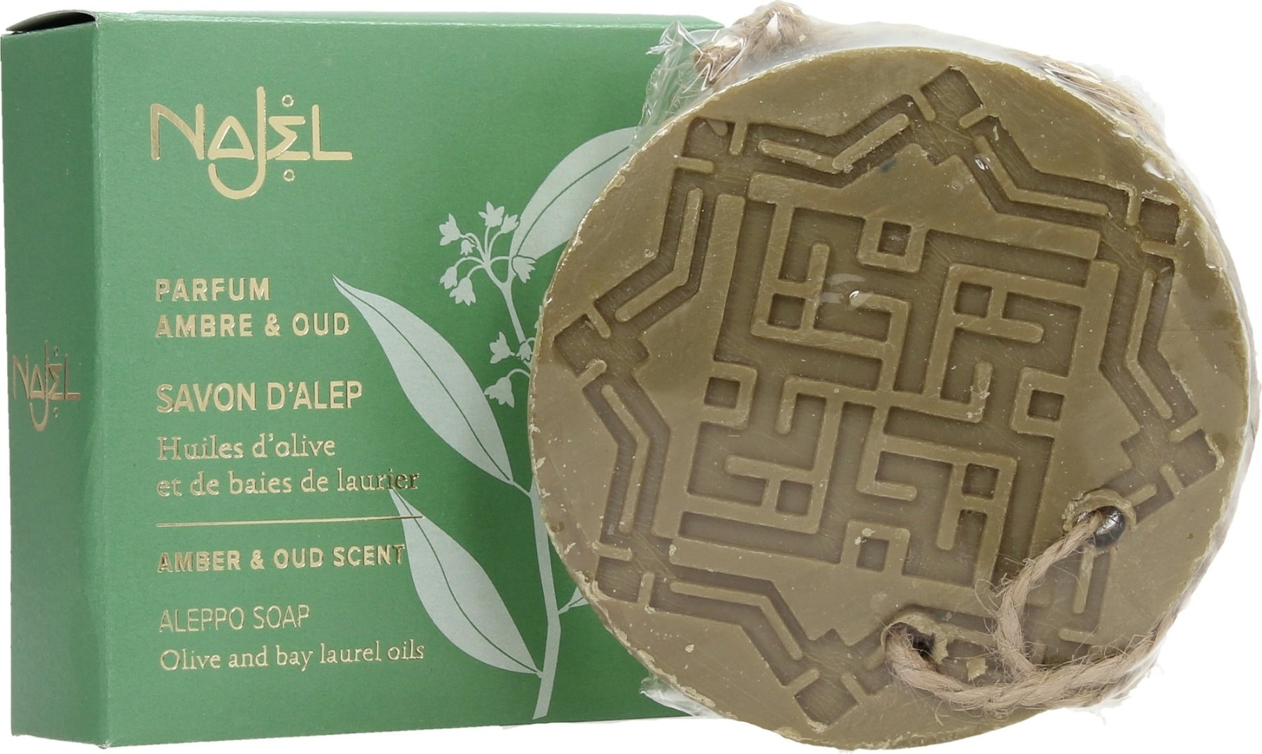 Jabón de Alepo Ámbar y Oudh