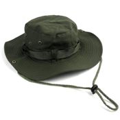 miniatura Sombrero Pescador Gorro Deportivo de ala ancha para el Sol Viaje Talla única Ajustable Verde