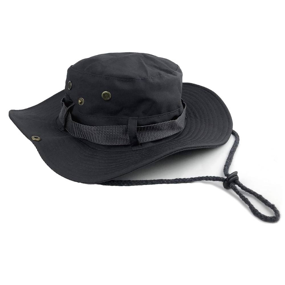 Sombrero de Pescador Gorro Deportivo de ala ancha para el Sol Viaje Talla única Ajustable Azul