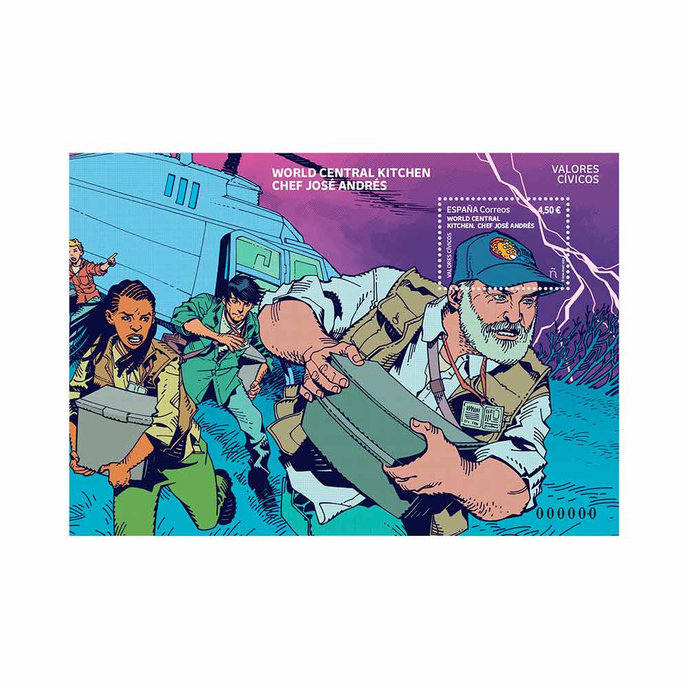 Sello World Central Kitchen. Chef José Andrés