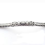 miniatura Pulsera hombre Ares de plata 2