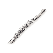 miniatura Pulsera hombre Ares de plata 1