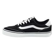 miniatura Imagen ZAPATILLAS VANS BROOKLYN LS SUEDE CANVAS NEGRO BLANCAS VN000D82BA21 CASUAL NIÑO NIÑA