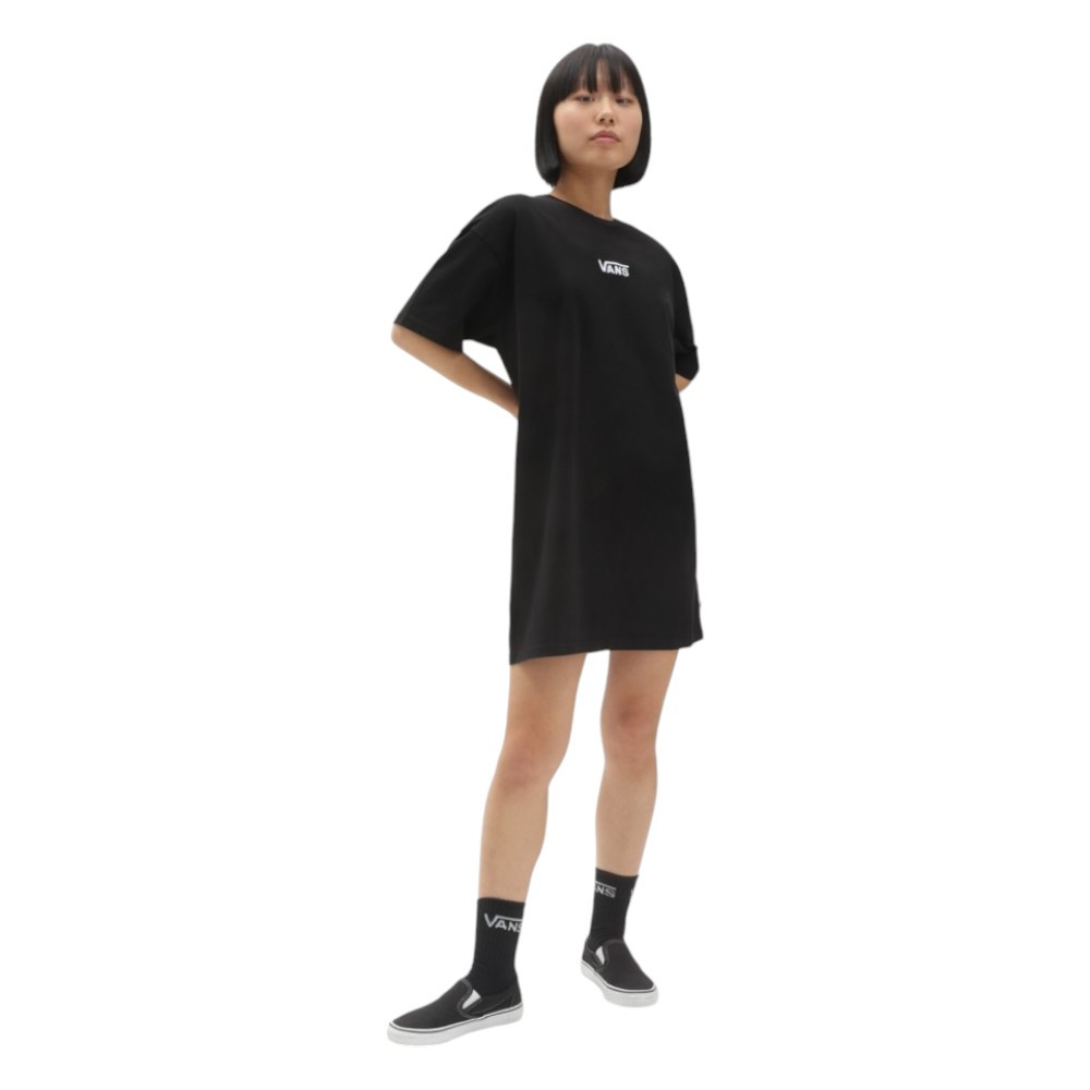 Imagen VESTIDO VANS CENTER VEE NEGRO VN0A4RU2BLK1 DRESS MUJER