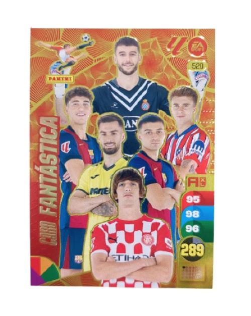 Card Fantástica Actualización Adrenalyn XL 2024 2025 Carta Colección Panini