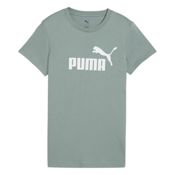 miniatura Imagen CAMISETA PUMA ESSENTIALS Nº 1 LOGO TEE VERDE 682371-30 CASUAL MUJER