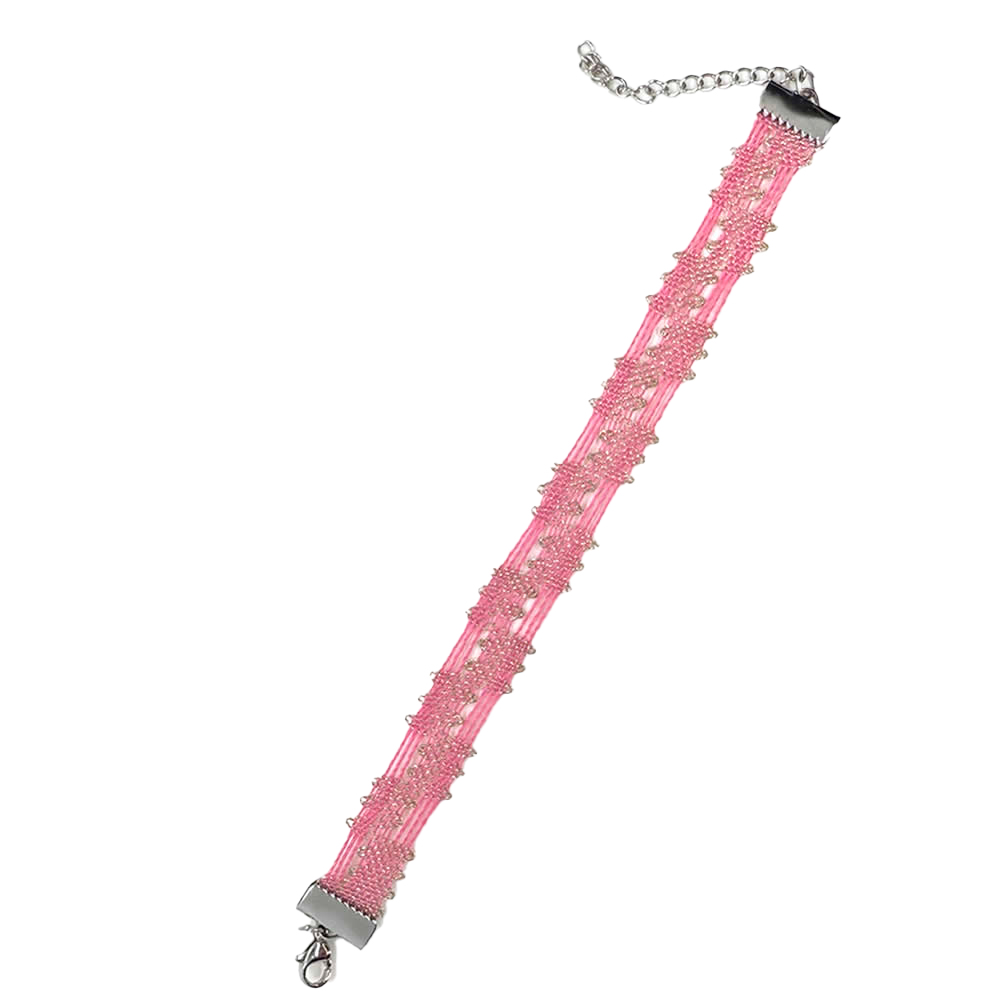 Pulsera Zig Zag Rosa 1