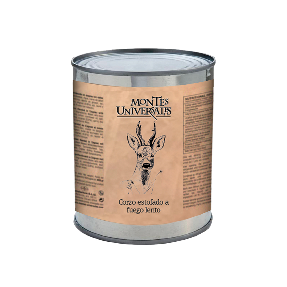 Corzo estofado a fuego lento Montes Universales (800g)
