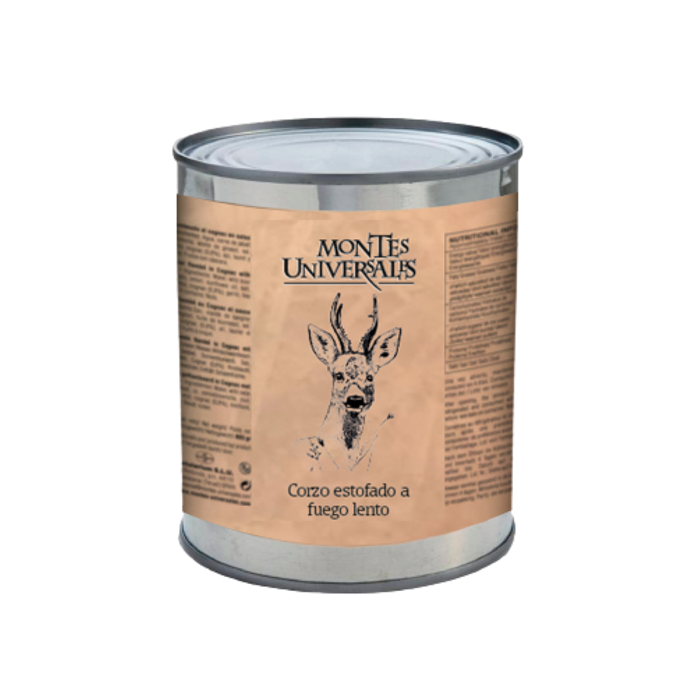 Corzo estofado a fuego lento Montes Universales (800g)