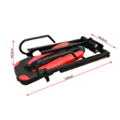 miniatura Tabla de inversión plegable Yatek Deluxe, soporta hasta 150kg con masajeador