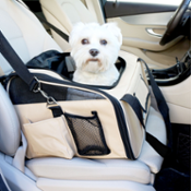 miniatura Transportín plegable de mascotas de hasta 9 Kg Yatek para asiento de coche, tamaño 41 x 35 x 26 cm