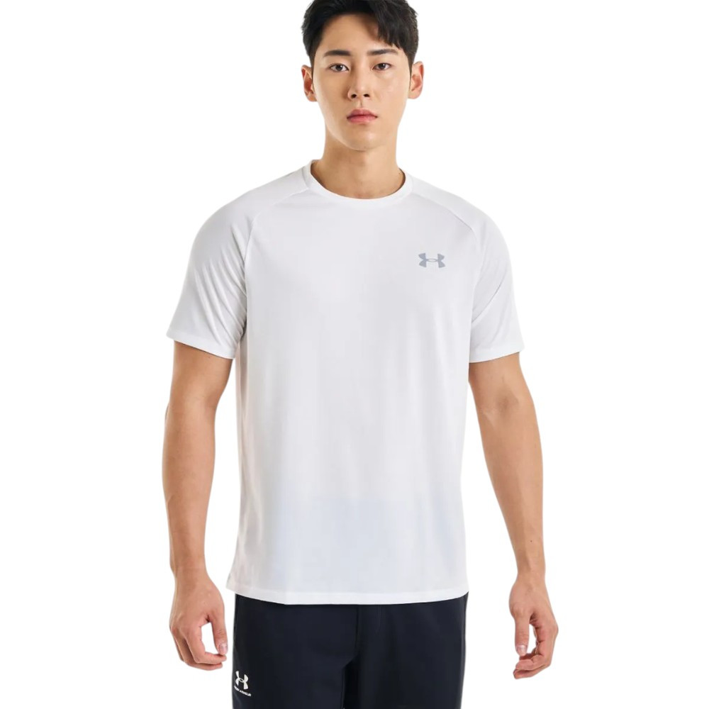 Imagen CAMISETA UNDER ARMOUR TECH 2.0 SS BLANCAS 1326413-100