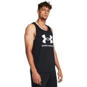 miniatura Imagen CAMISETA UNDER ARMOUR SPORTSTYLE LOGO TANK NEGRO 1382883-001 TIRANTES HOMBRE