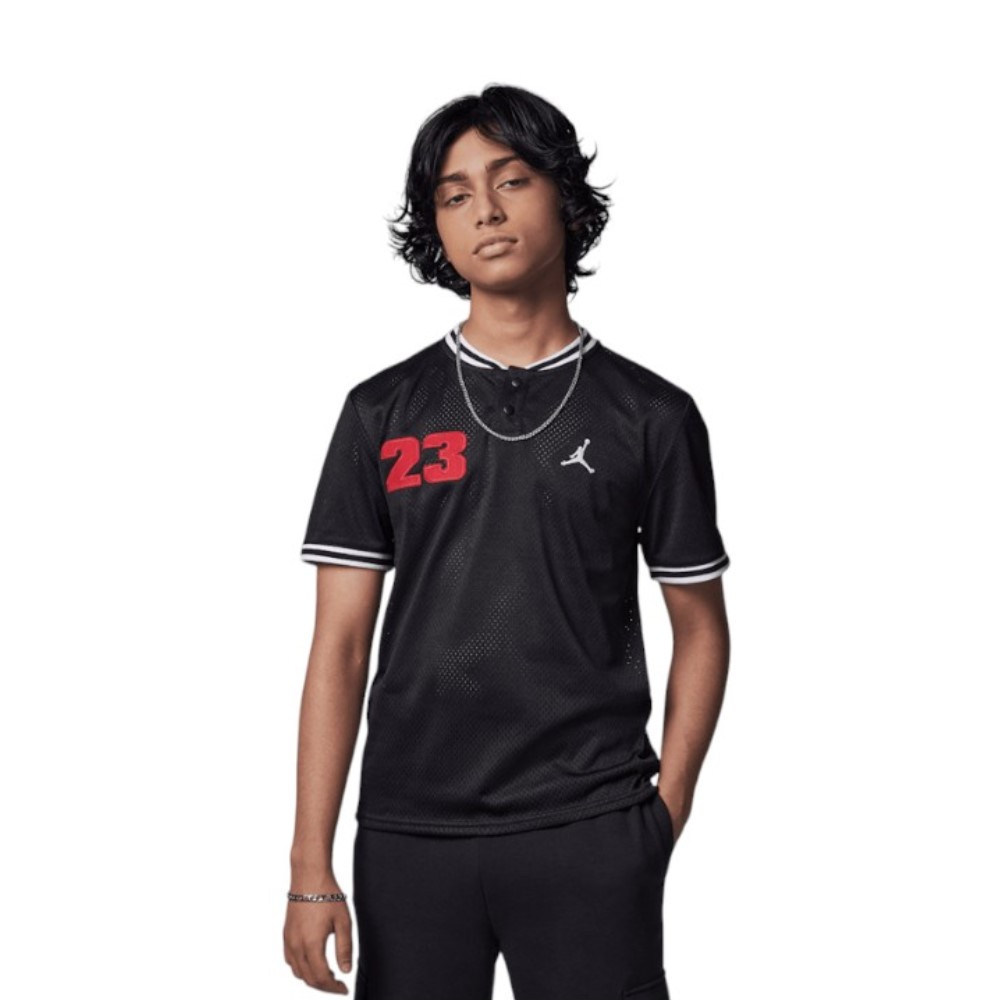 Imagen CAMISETA JORDAN JDB 23 ELEVATED JERSEY NEGRO 95D680-023 NIÑO NIÑA