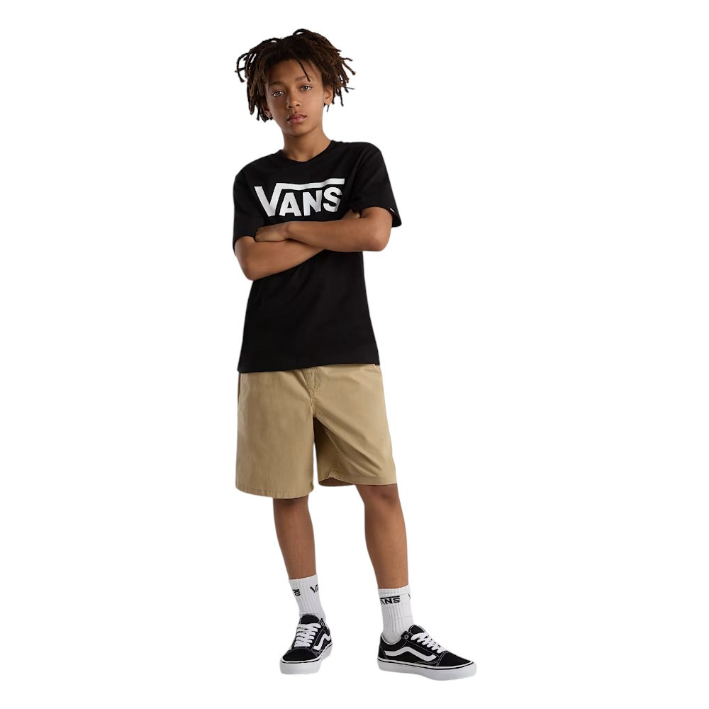 Imagen CAMISETA VANS CLASSIC NEGRO BLANCAS VN000IVFY281 NIÑO NIÑA