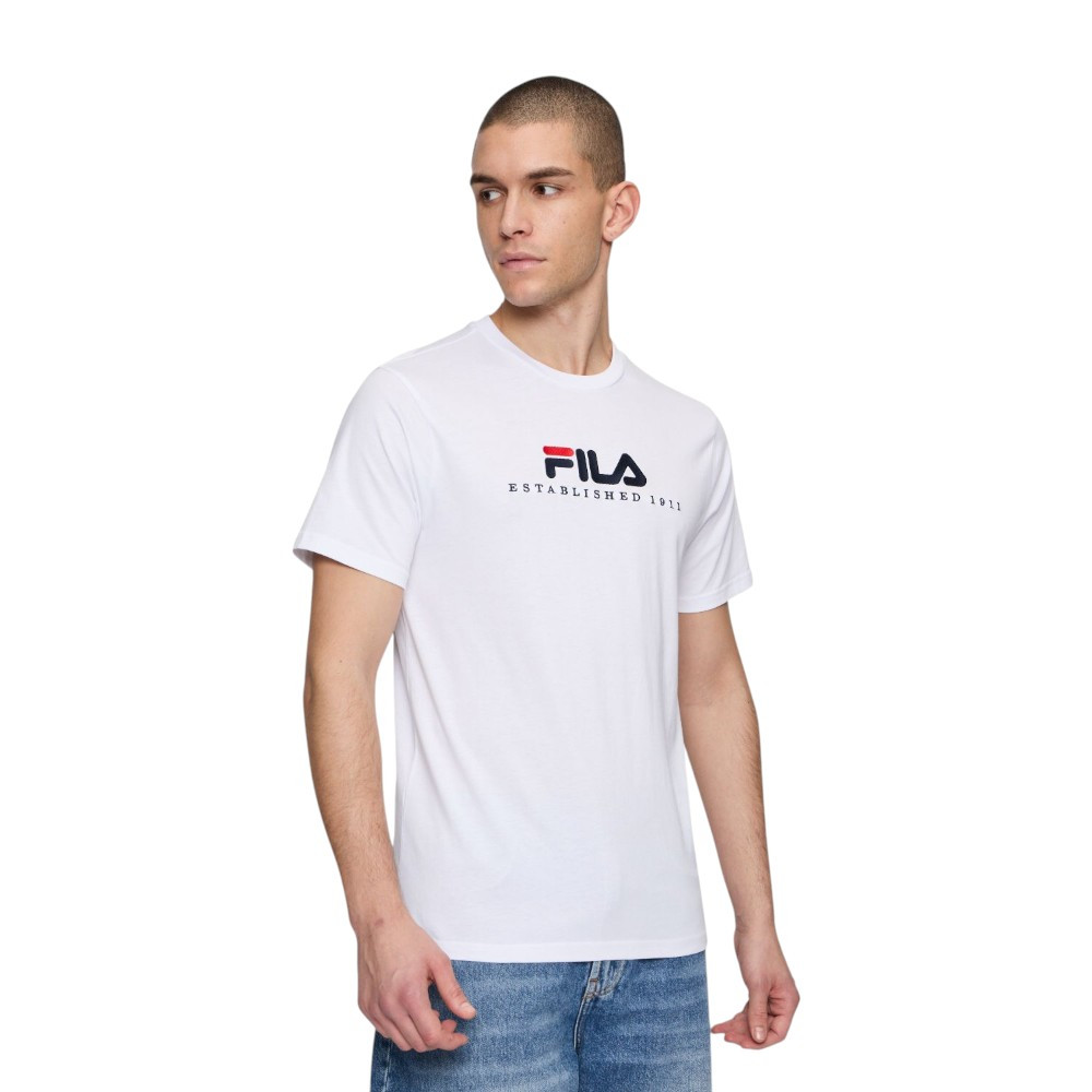 Imagen CAMISETA FILA BRILL BLANCAS FAU0200-10001 UNISEX