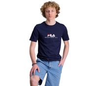 miniatura Imagen CAMISETA FILA LOHBERG BLACK IRIS AZUL MARINO FAT0626-50004 NIÑO NIÑA