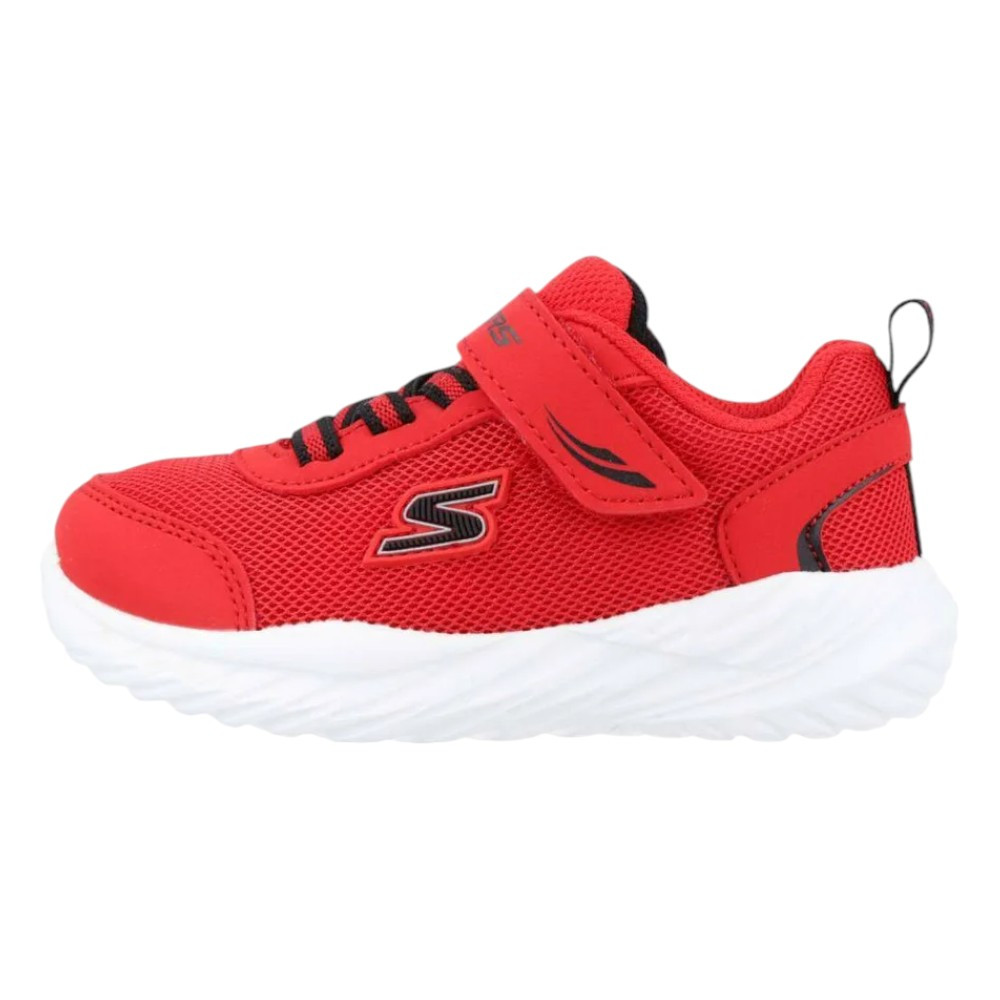 Imagen ZAPATILLAS SKECHERS NITRO SPRINT SWIFT BUDDIES ROJO NEGRO 407313N-RDBK NIÑO NIÑA
