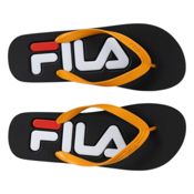 miniatura Imagen CHANCLAS FILA TROY SLIPPER NEGRO NARANJA CHEDDAR FFM0007-83483 FLIP FLOPS