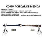 miniatura Dúo pulsera y llavero cabo náutico 2,8 mm azul España 8