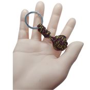 miniatura Dúo pulsera y llavero cabo náutico 2,8 mm azul España 5