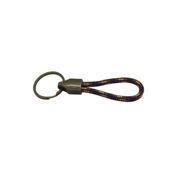 miniatura Dúo pulsera y llavero cordón cabo náutico 4mm azul España 4