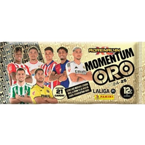 Sobre Momentum Oro Adrenalyn XL 2024 2025 Panini