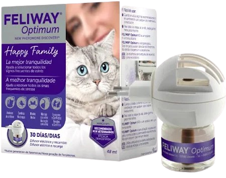 Feliway Optimum Difusor+ Recambio 48 ml