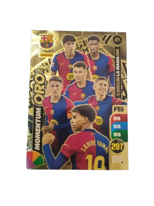 Cartas Momentum Oro Elige tu favorita Adrenalyn XL 2024 2025 Panini