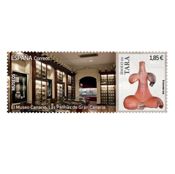 miniatura Detalle Sello Museo Canario. Las Palmas de Gran Canaria