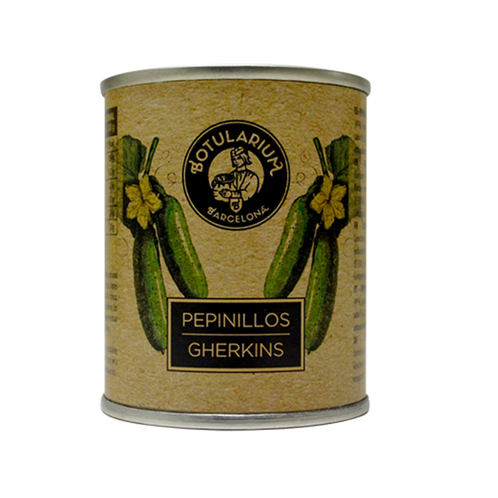 Pepinillos Botularium (Pack de 10 latitas minibar)