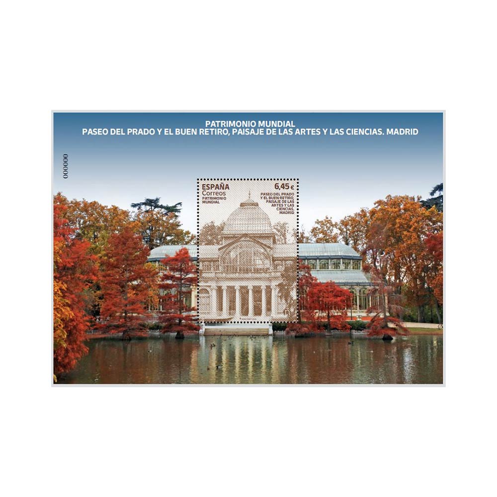 sello patrimonio Cibeles Madrid Paisaje de la Luz - Correos Market