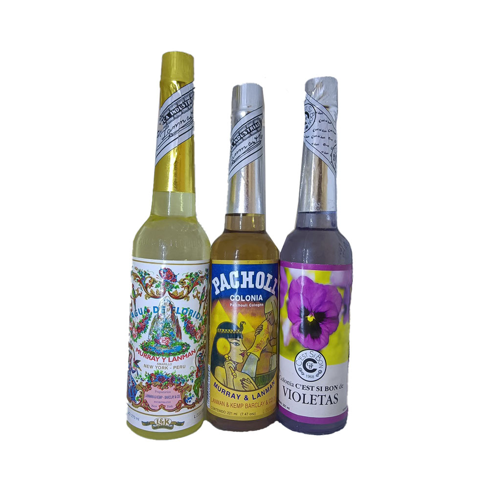 Agua Florida Original 270, Pachuli 21ml & Violetas from Perú 221 ml
