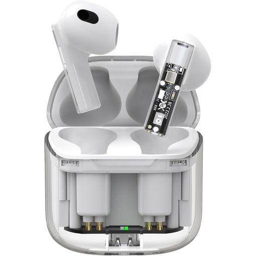 Auriculares Con Estuche Carga Rápida Blanco